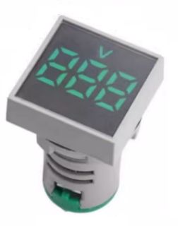 Pump input power voltage ditigal display 