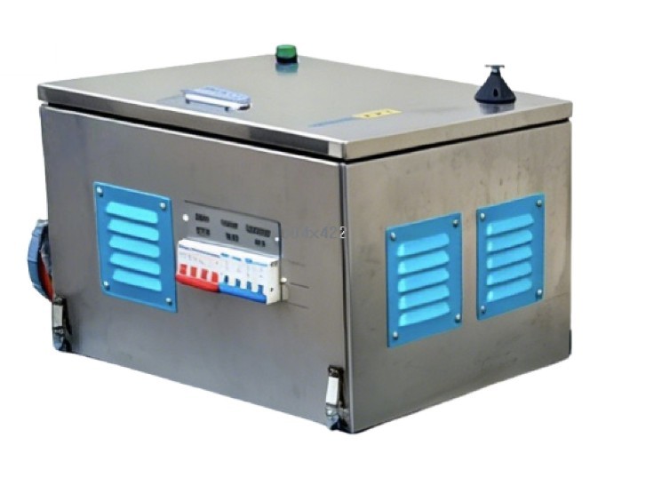 Portable waterjet pump control box